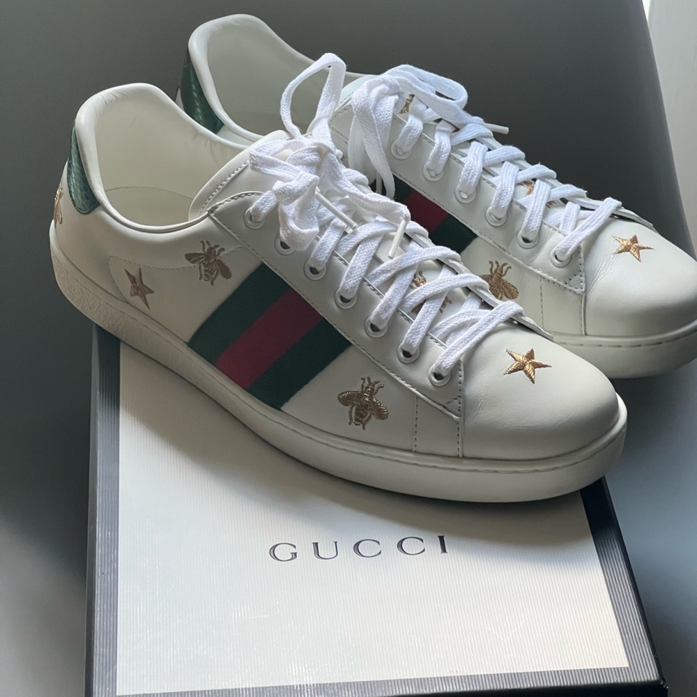 Preowned Gucci low top sneakers